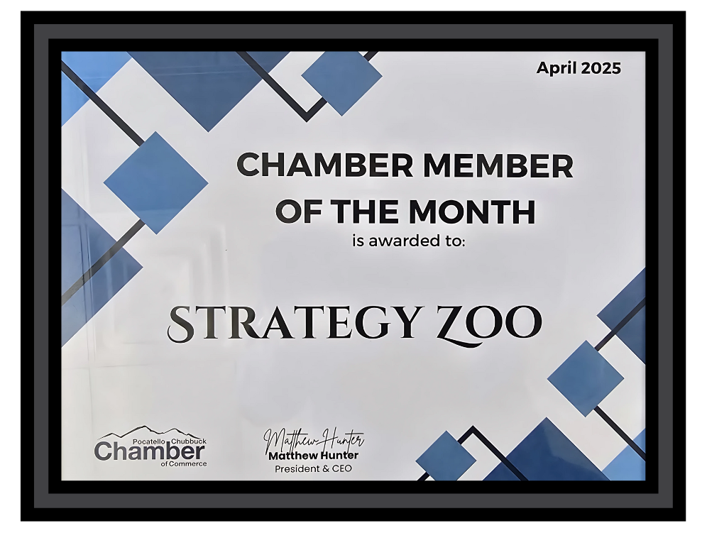 Chamber Member of the Month, Strategy Zoo Chamber Member of the Month, Strategy Zoo