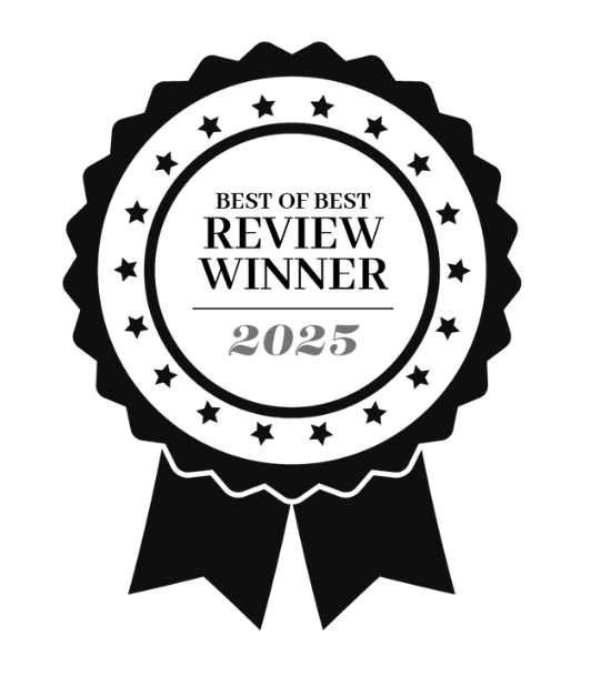 Best of the Best Review Winner, 2025 Best of Best Review Winner, 2025